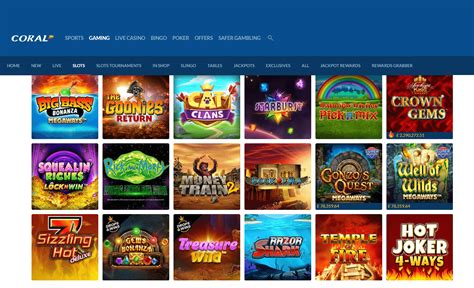 coral casino login